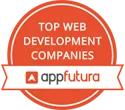 AppFutura verified mobile app development partner badge — Digital Heroes