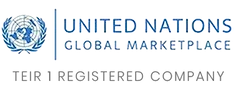 United Nations Global Marketplace Tier 1 Registered Company badge — Digital Heroes