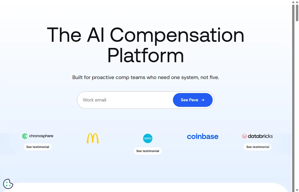 Pave homepage, a San Francisco operator-led brand we admire (not a Digital Heroes client)