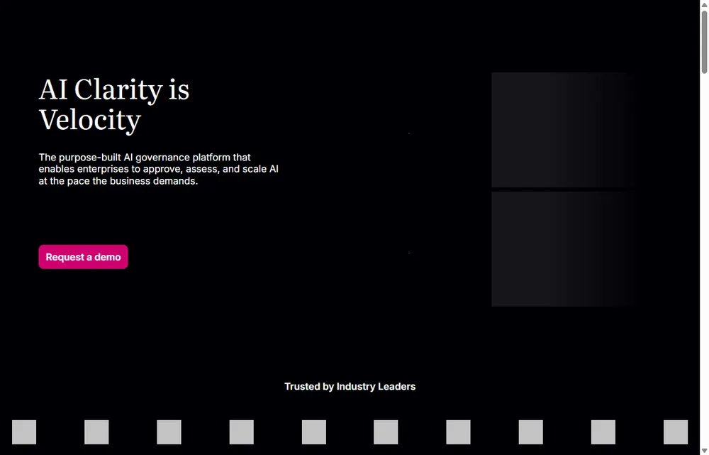 Trustible homepage, a Washington operator-led brand we admire (not a Digital Heroes client)