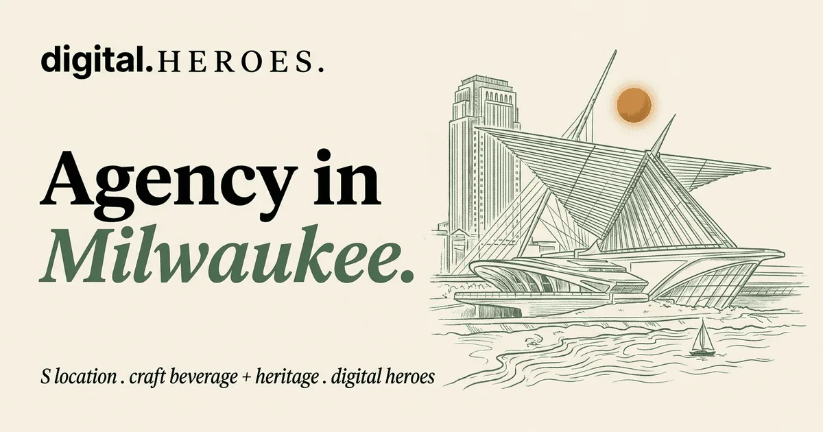 Calatrava-wing Milwaukee Art Museum on the Lake Michigan shore — Digital Heroes Shopify development for Milwaukee clients